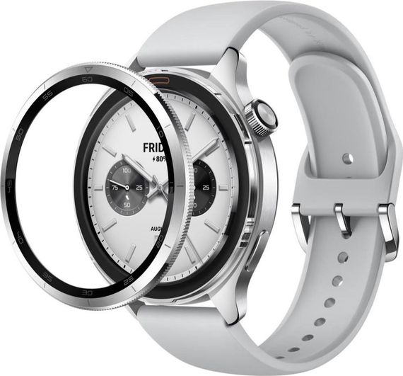 Смарт-годинник Xiaomi Watch S4 Silver (BHR9197GL) | Зображення 3