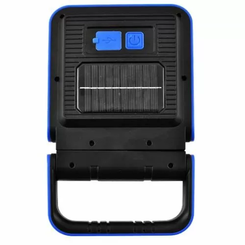 Светодиодный фонарь кемпинг на солнечной батарее Power Bank YD-888 5W+COB, ЗУ micro USB | Зображення 2