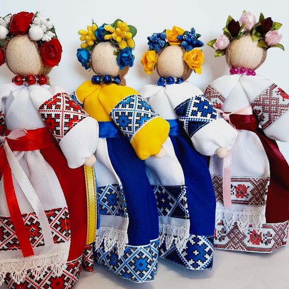 Декоративный набор украинских кукол | Зображення 7