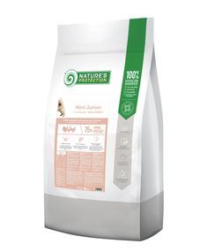 Корм Nature's Protection Mini Junior Small Breeds сухой для щенков малых пород 18 кг