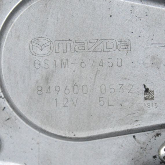 Моторчик заднього склоочисника Mazda 6 GH 2008-2012 Моторчик двірника задній Мазда 6 GS1M67450 | Зображення 2