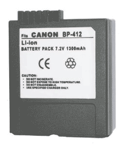 Акумулятор Canon BP-412 (Digital)