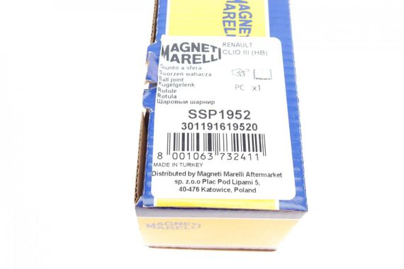 Опора шаровая передняя снизу Renault Clio Logan Megane Scenic 02- 301191619520 | Зображення 6