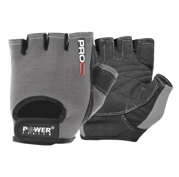 Рукавички для фітнесу Power System PS-2250 Pro Grip Grey XXL | Зображення 1
