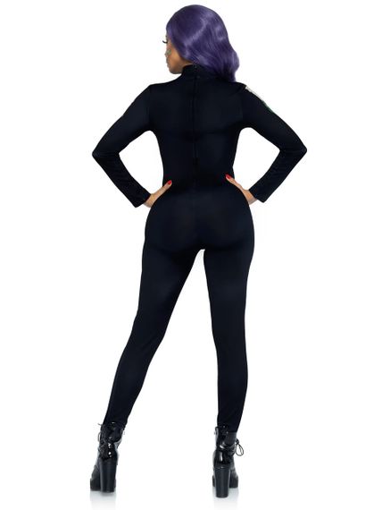 Комбинезон скелет с цветочным принтом Leg Avenue Floral skeleton catsuit M sexstyle | Зображення 6