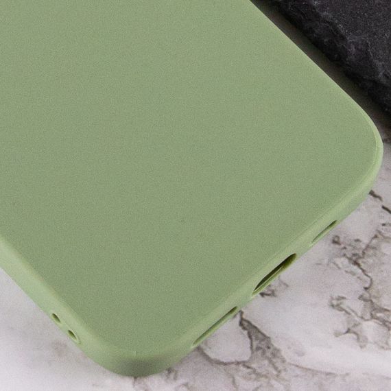 Силиконовый чехол Candy для Apple iPhone 13 Pro Max (6.7") Фисташковый | Зображення 2
