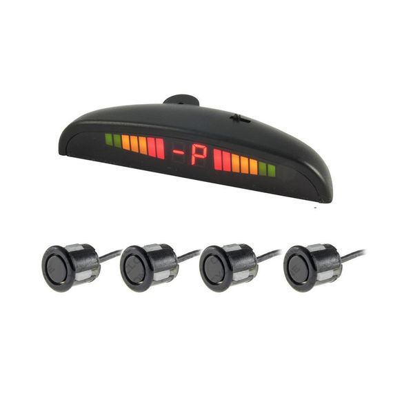 Парковочный радар на четыре датчика Cyclone SK-4M Black