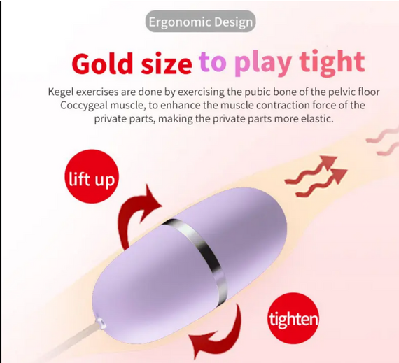 Вібро-яйце з дротовим керуванням і 7 режимами вібрації Lilo Violet sexstyle | Зображення 4