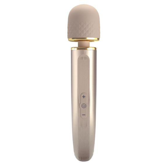 Вибромассажер микрофон PRETTY LOVE Interesting Massager Gold, 29 х 5.8 см Sex Aura | Зображення 3