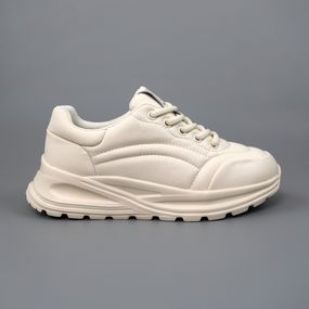 Кросівки жіночі шкіряні 589497 Молочні 36 37 38 39 40