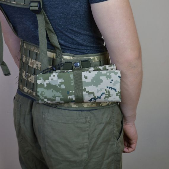 Підсумок для скидання магазинів з кордурі пікселів (MOLLE, на тактичний пояс, UQ-565 розвантаження, РПС) | Зображення 7