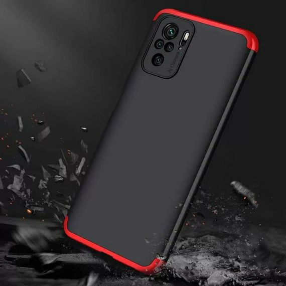 Чохол GKK 360 градусів для Xiaomi Redmi Note 10 4G / 10S / Poco M5s колір Синій | Зображення 5