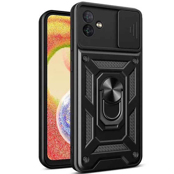 Чохол Ummi Camshield Serge Ring для Samsung Galaxy A06 Чорний
