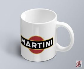 Чашка с принтом логотипа Martini