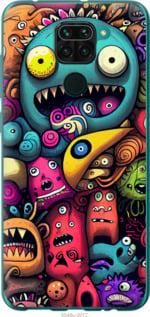 Чохол для Xiaomi Redmi Note 9 з пластику FCh_036910