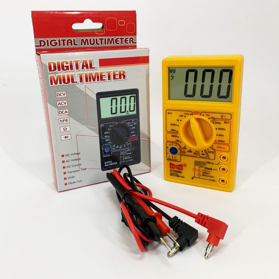 Цифровий мультиметр для дому, Універсальний вимірювальний прилад для струму, Електронний тестер напруги JC-21 | Зображення 3