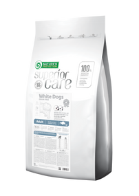 Корм Nature's Protection Superior Care White Dogs Grain Free Adult Small and Mini Breeds сухой для собак малых пород с белым окрасом шерсти 10 кг