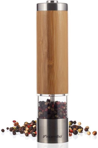 Млин для спецій Kamille Electric Pepper Mill електричний Ø5х21.4см | Зображення 1
