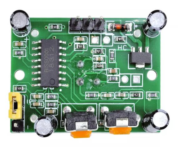 Модуль с инфракрасным датчиком движения HC-SR501 Diymore Синий | Зображення 3