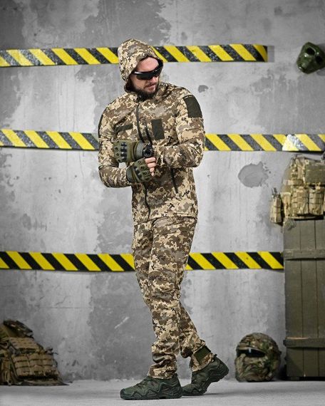 Літній еластичний тактичний костюм fragment 3в1 піксель ДЛ6475 | Зображення 1