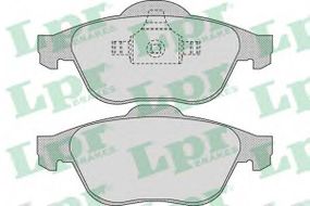 Колодка гальм. диск. RENAULT LAGUNA II передн. (вир-во LPR) LPR 05P898 на RENAULT LAGUNA II (BG0/1_)