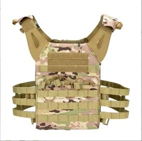 Плитоноска Molle (розвантаження) Мультикам, жилет під бронепластини