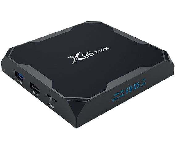 Стационарный медиаплеер (смарт ТВ приставка) Vontar X96 Max Plus 4GB/32GB черный (X96 Max Plus (4/32)_1799)