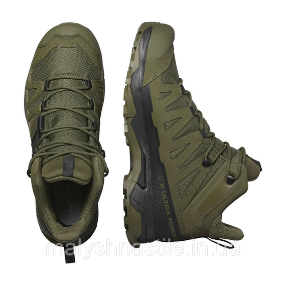 Черевики Salomon X Ultra Forces Mid Ranger Green | Зображення 1