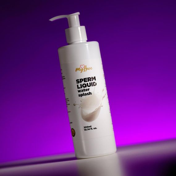 Лубрикант - MyLove Sperm Liquid Water Splash, 300 мл Sex Aura | Зображення 1