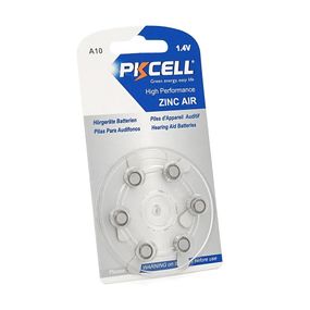Батарейка воздушно цинковая PKCELL 1.4V ZA10.6 штук в блистере,цена за блистер,Q