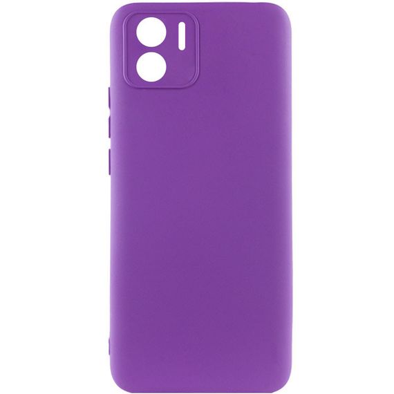 Чехол Silicone Cover Lakshmi Full Camera (A) для Xiaomi Redmi A1 / A2 Full camera, Фіолетовий / Purple