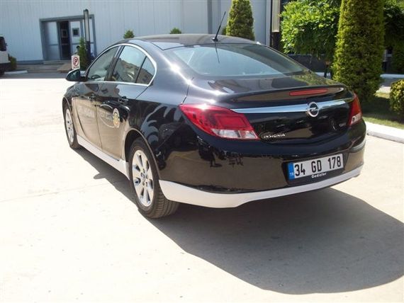 Задня нижня накладка (під фарбування) для Opel Insignia 2008-2017 рр | Зображення 2
