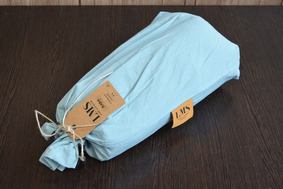 Детское постельное белье Limasso Dubrovnik Muslin Baby 100х150 см Mineral Blue | Зображення 6