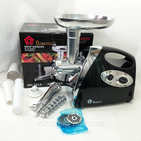 М'ясорубка електрична для м'яса, Електром'ясорубки з металевими шестернями 'ясорубка-шатковка-терка FX-22 | Зображення 3