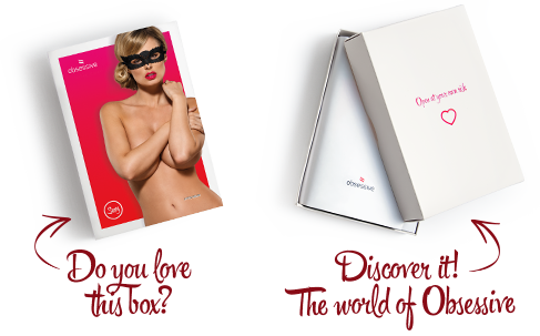 Мереживна маска Obsessive A700 mask, єдиний розмір, чорна sexstyle | Зображення 3