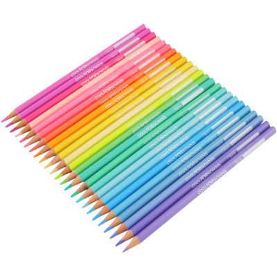 Карандаши цветные Cool For School Pastel Премиум 24 цвета (CF15186) | Зображення 1