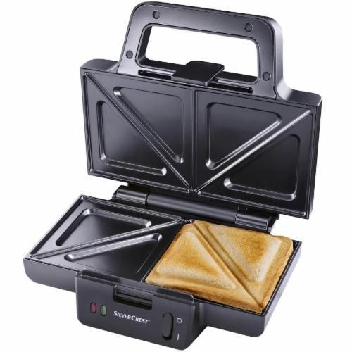 Сэндвичница серебристая Crest SSWM 900 A1, XXL (UA-01)