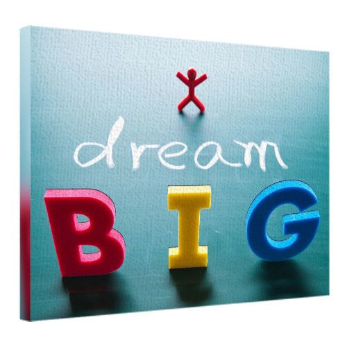 Картина на холсте Big dream 45x65 см (H4565_YM015)