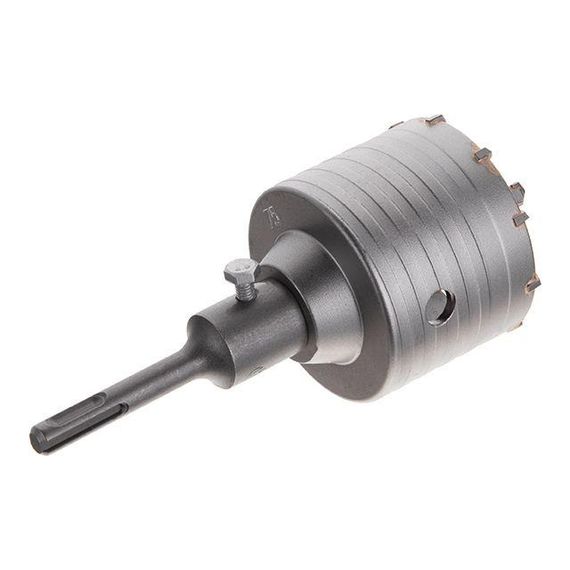 Комплект: свердло корончасте для бетону 75 мм+Перехідник SDS Plus 100 мм INTERTOOL SD-70751 | Зображення 1