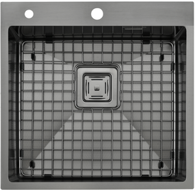 Нержавіюча мийка Fabiano TOP 49 Celldecor Nano Graphite 8216.401.1687