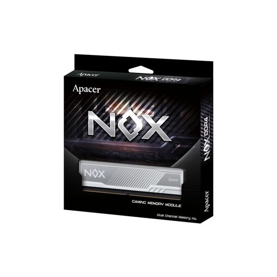 Модуль пам'яті для комп'ютера DDR4 32GB (2x16GB) 3600 MHz NOX White Apacer (AH4U32G36C25YMWAA-2) | Зображення 4