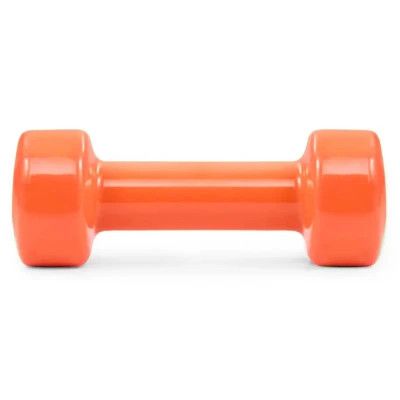 Гантель PowerPlay вінілові 4125 Achilles 2 х 4 кг Помаранчеві (PP_4125_4kg_2in) | Зображення 1
