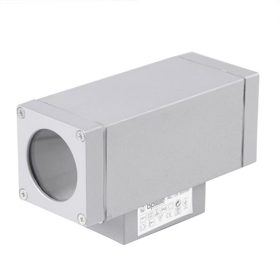 Светильник уличный фасадный AL-16 2x50W GU10 SILVER