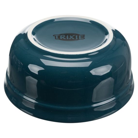 Миски Trixie для собак Eat on Feet подвійні з металевою підставкою морська хвиля керамічні 2x250 мл/13 см | Зображення 4