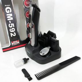 Подстригательная машинка GEMEI GM-592 | Беспроводная электробритва | Машинка для AE-979 стрижки gemei