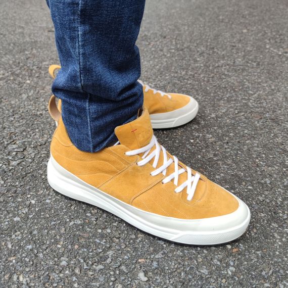 Яркие мужские замшевые кроссовки - 43 размер (28,5 см) | Зображення 1