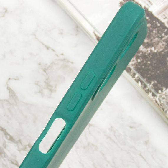 Силиконовый чехол Candy Full Camera для Oppo A38 / A18 Зеленый / Green | Зображення 3