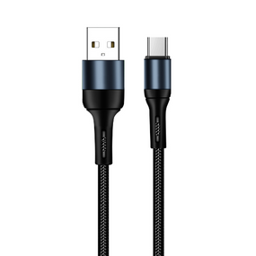 Кабель USB Type-C ColorWay CW-CBUC045-BK 2,4A 1м чорний