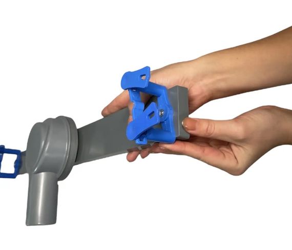 Сливной трап для душа Maxiflow Pera Line 60 см с горизонтальным выходом решетка Квадрат 3152.0Y050K.060.1 | Зображення 3