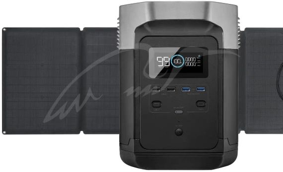 Зарядное устройство EcoFlow Delta + солнечная панель 110W Solar Panel